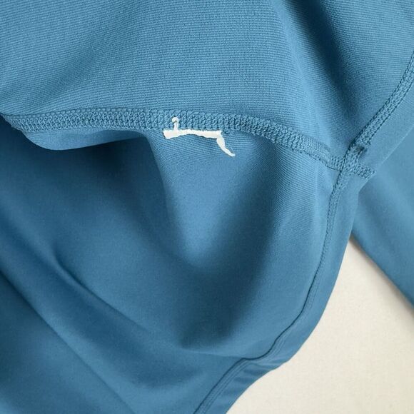 Z By Zella Pullover Top Womens XL Blue Athletic Mesh Breathable Stretch Workout - Picture 9 of 13
